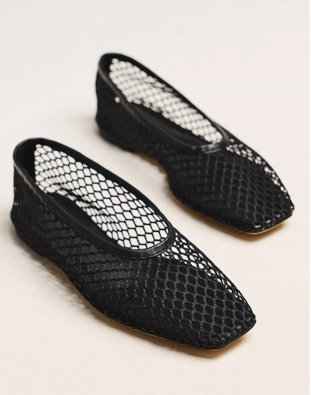 Tony Bianco Buzz Mesh Ballet Flats